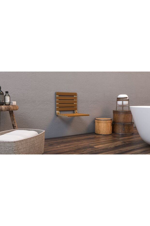 Altın Katlanır Duş Oturağı - 6