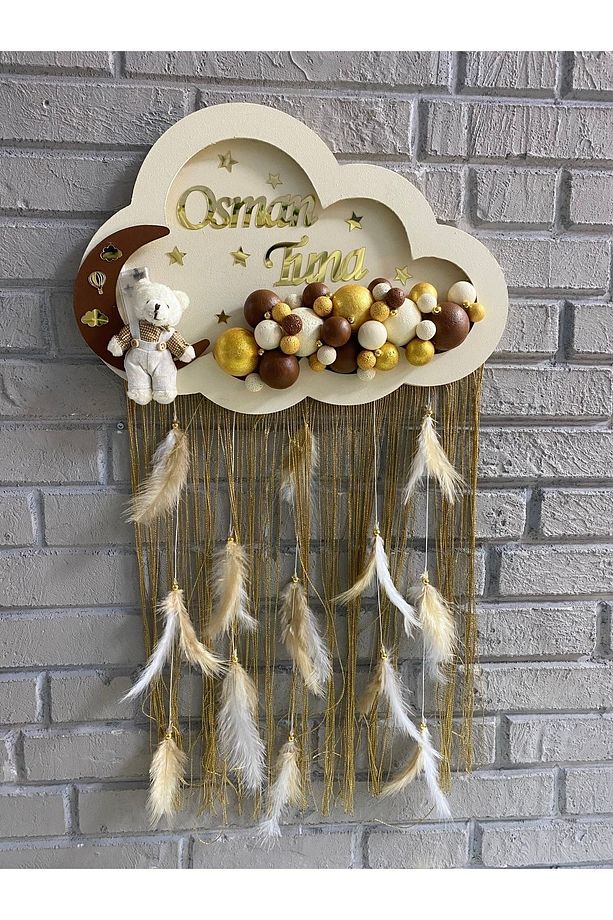 45-30 Ledli Bulut Bubble Kapı Süsü - 1
