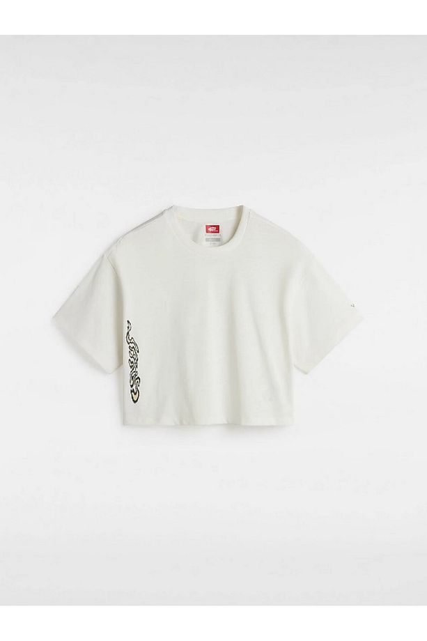 Skate Blurb SS relaxed Crop Tee - 1