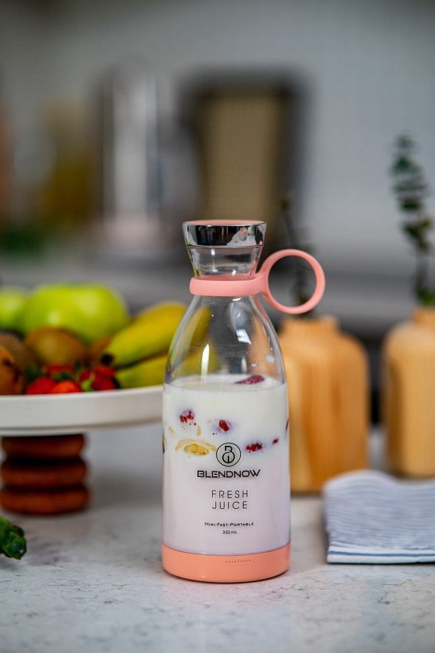 Taşınabilir Şarjlı Smoothie Blender, Blender (350ML) - 7