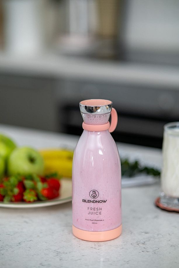 Taşınabilir Şarjlı Smoothie Blender, Blender (350ML) - 8
