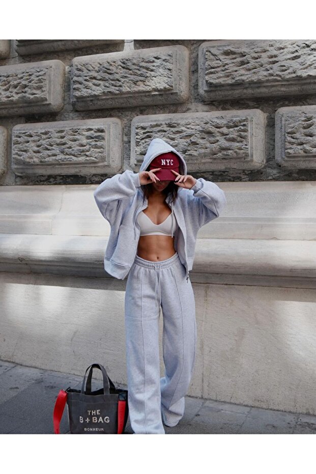 Zippered 3 Thread Tracksuit Set - 1