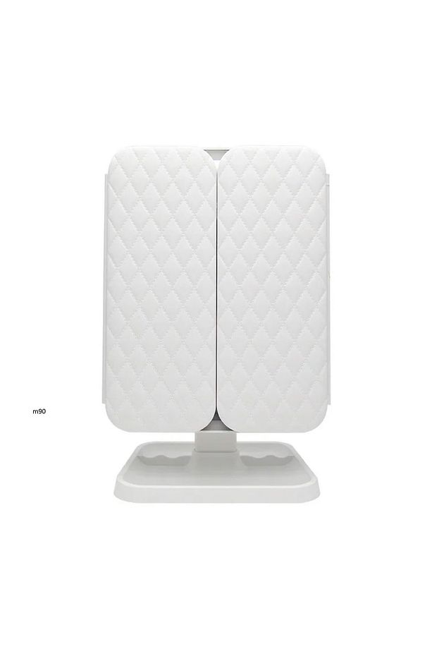 3 Panel Katlanır Masa Üstü Ledli Usbli Makyaj Aynası - 2