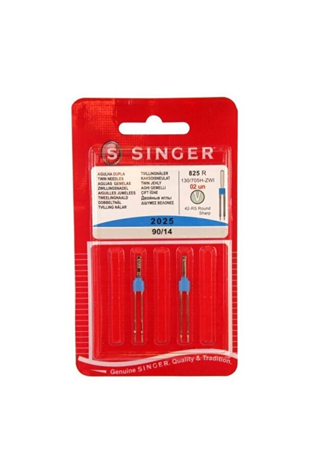 Dikiş & Nakış Makinası Iğnesi Çift Iğneli - 1