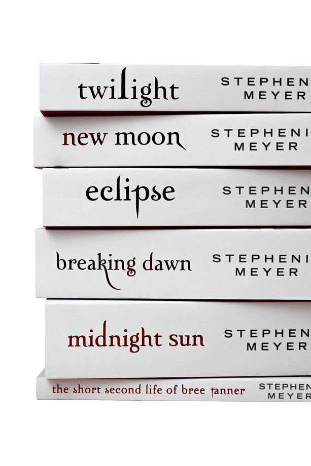 The Twilight Saga 6 Book Set (White Cover) - Stephenie Meyer - 6