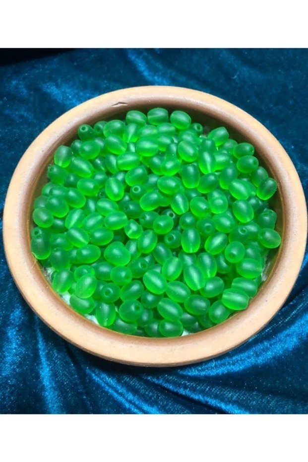 8mm Oval Glass Beads - Jewelry Beads - 50 Pieces -
