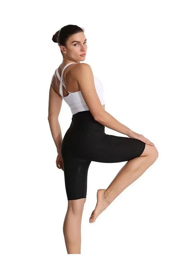 Sauna-şort Unisex Model Termal Ayarlanabilir 3 Agraflı Kopçalı Şort - 7