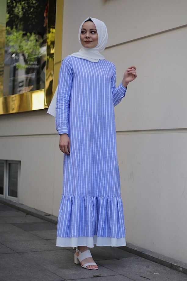 Neva Kadın Elbise Maxi Boy 1020-1 - 1