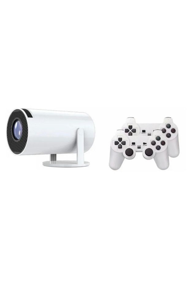 Oyun Konsollu Projektör 2 In 1 Game Projektor Yeni Nesil Taşınabilir Projeksiyon Cihazı - 7
