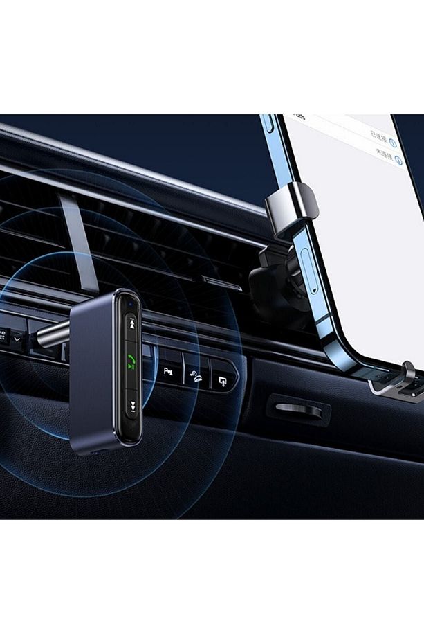 Quick Bluetooth 5.0 Receiver 3.5mm Jack Aux Wireless Audio Araç Kiti Mikrofonlu -wac Wxqy-01 - 6