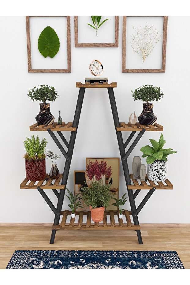 Ahşap Çiçeklik Standı - 6