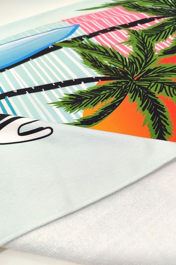 Endless Summer Dijital Baskılı 75x150 Cm Plaj Havlusu - 3