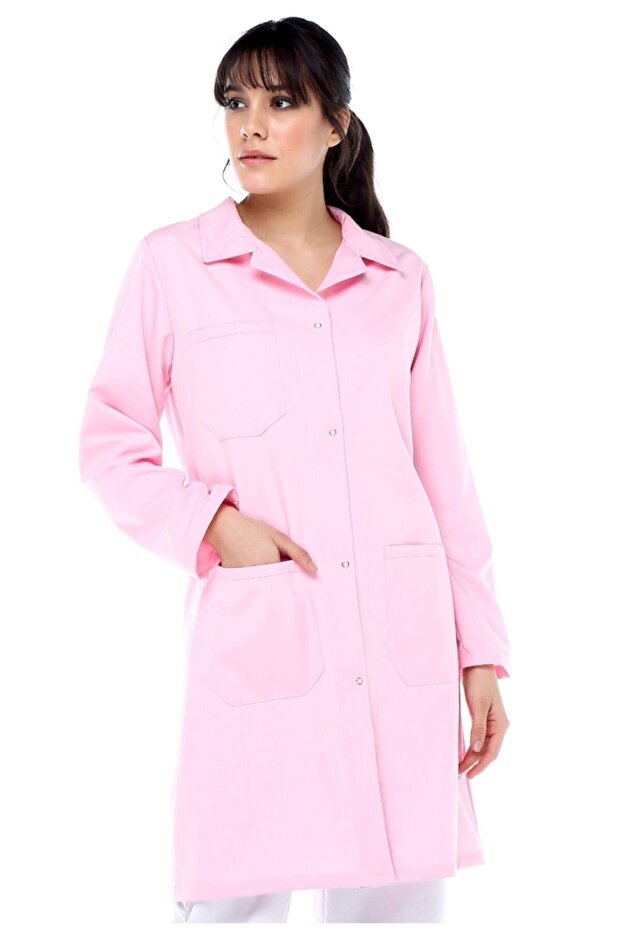 Kadın Pembe Önlük - 1