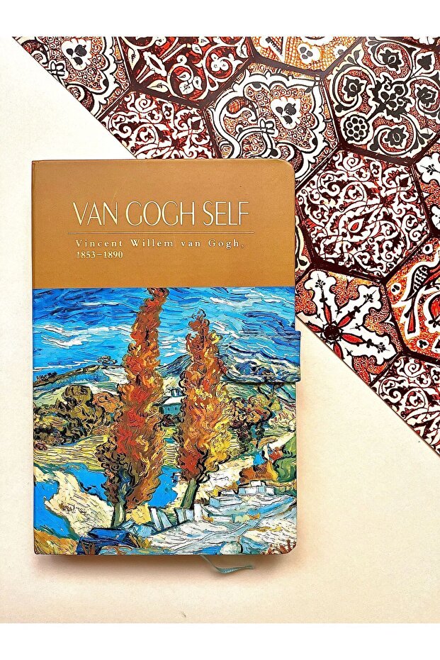 Van Gogh Autumn Painting Agenda - Timeless Undated Agenda | Stylish Daily Notepad | Van Gogh Notebook