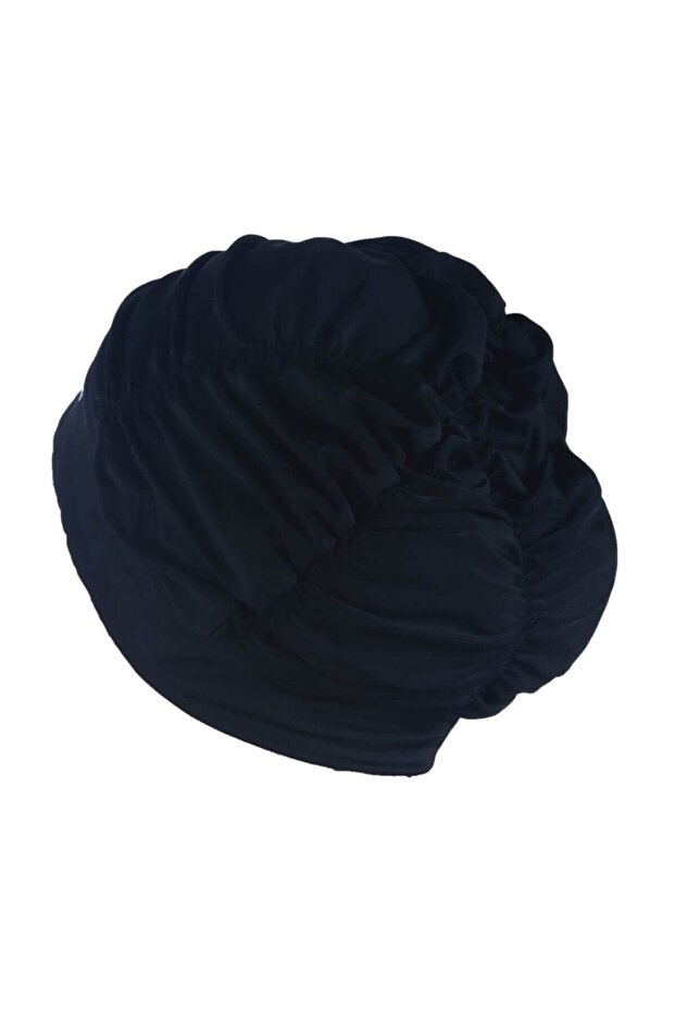 Tryon LYB300 Lycra Long Hair Swimming Cap Black