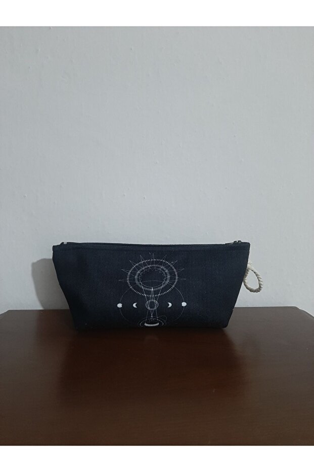 The eclipse patterned pen holder - makeup bag - 1