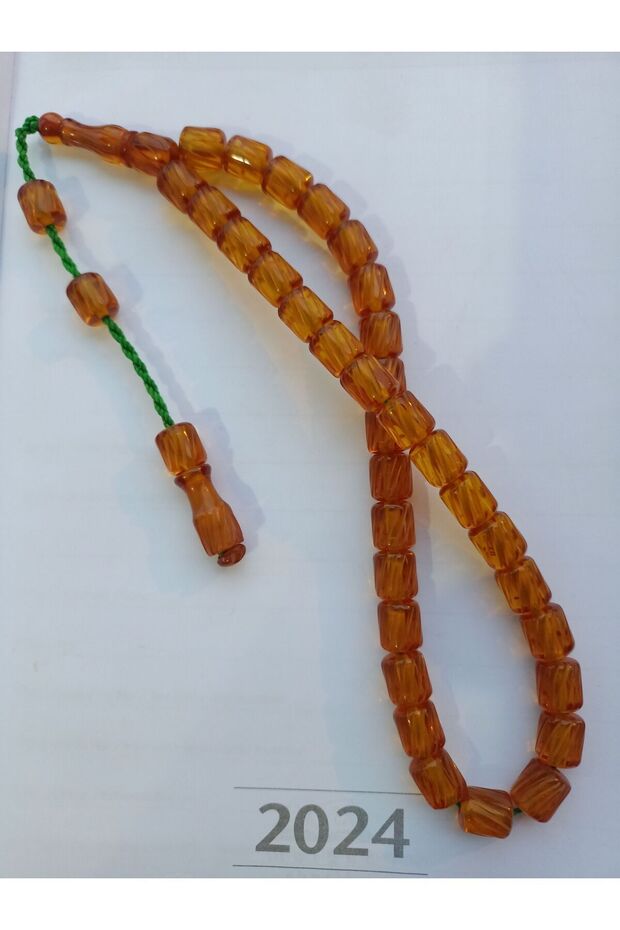 Kehribar ateş tesbih - 1