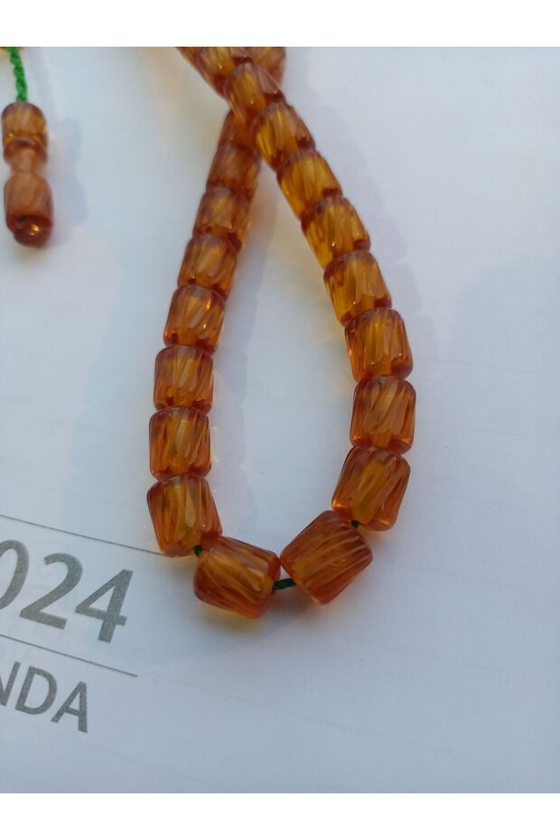 Kehribar ateş tesbih - 3