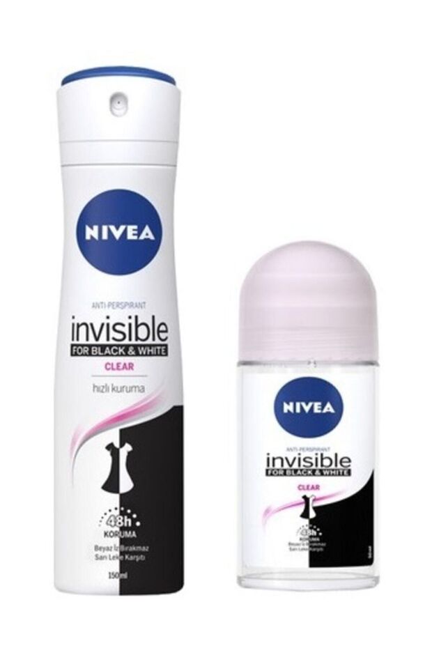 Black&white Invısıble Clear Deodorant  Black&white Invısıble Clear Roll-on Blackwhiteclear - 1