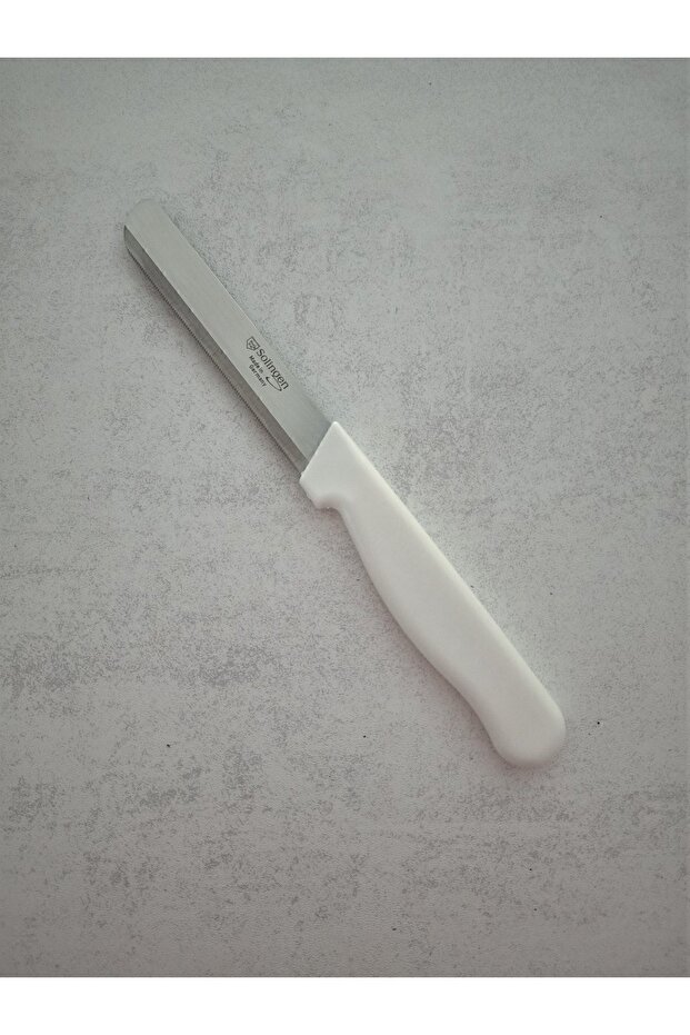 سكين الخضار المسنن Ava Micro باللون الأبيض - 2