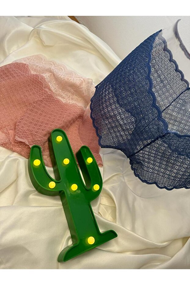 Dantelli 3'lü Külot - 2