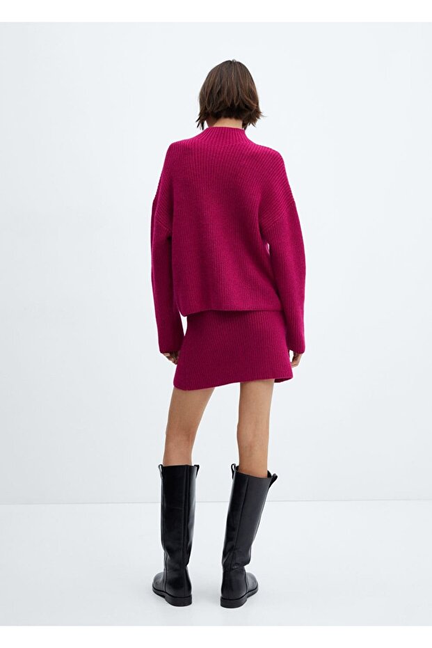 Kısa triko etek - 4