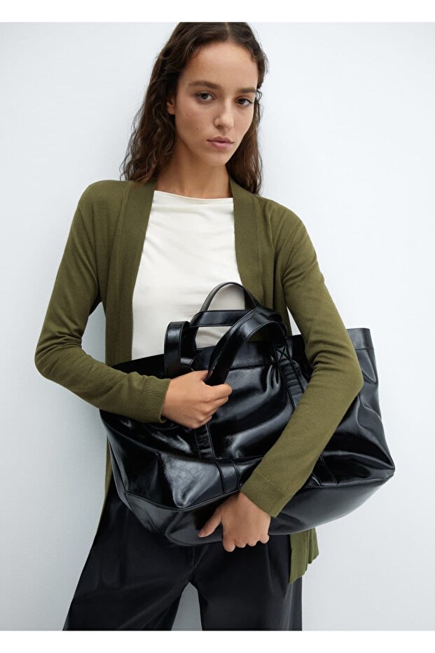 İnce triko hırka - 7