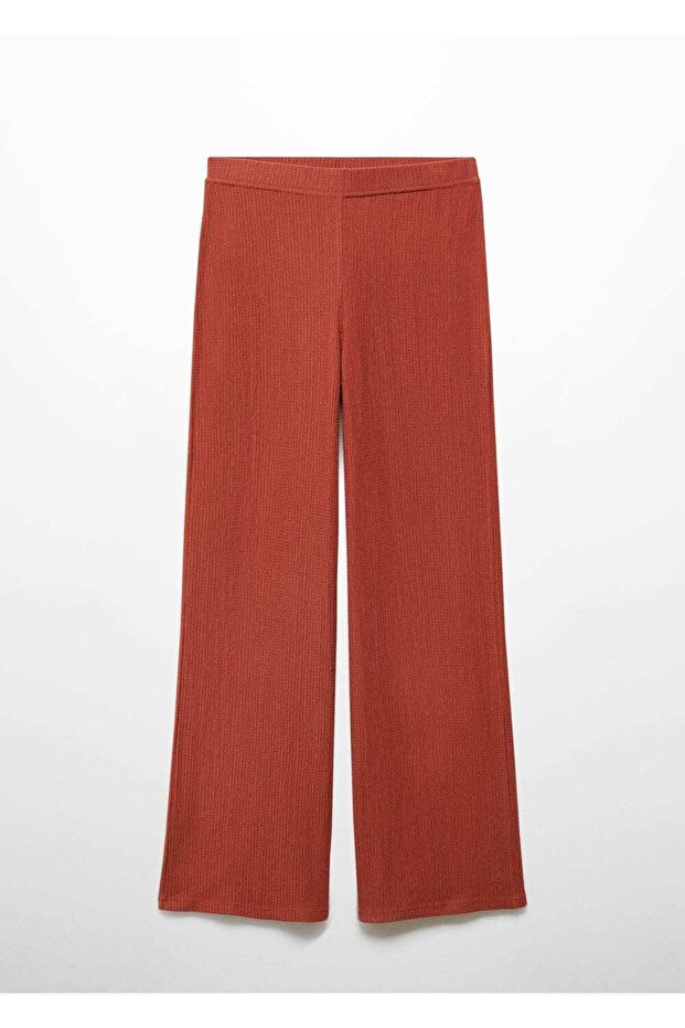 Wideleg dokuma pantolon - 3