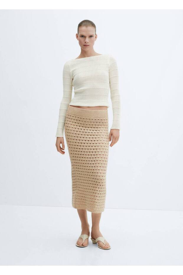 Delikli dokuma etek - 8