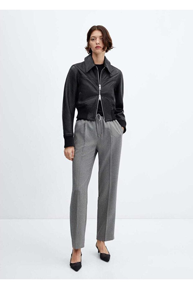 Dökümlü Jogger Pantolon - 2