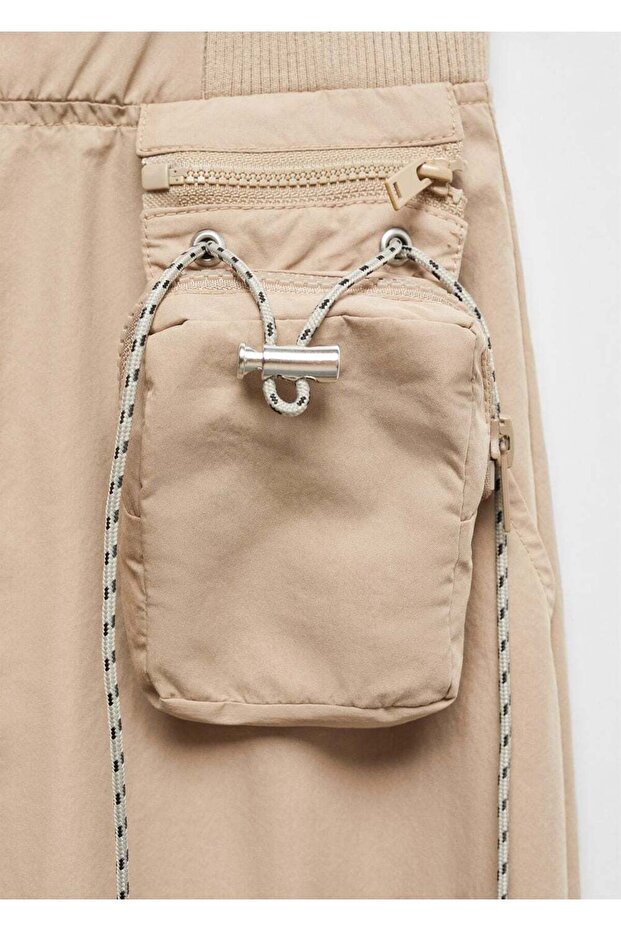 Kargo cepli uzun etek - 6