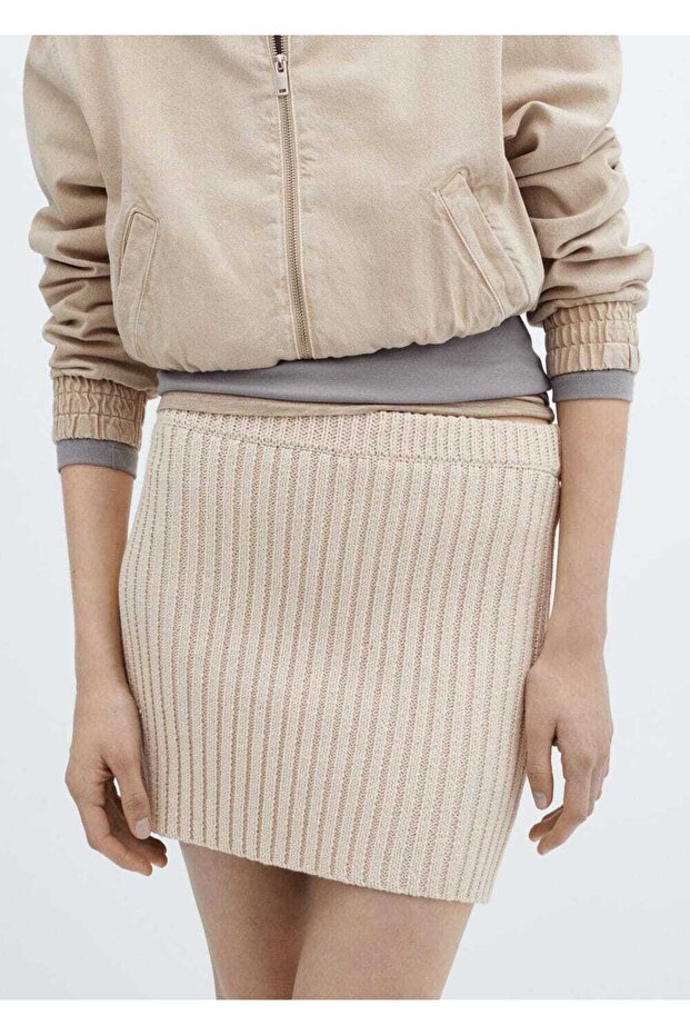 Kısa triko etek - 1