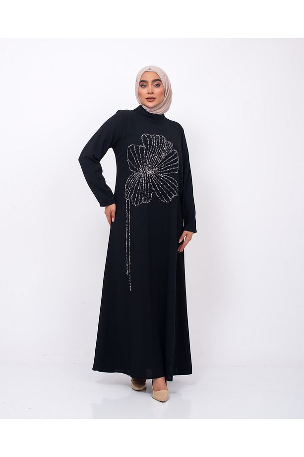 Taşlı Fidan Elbise - 2