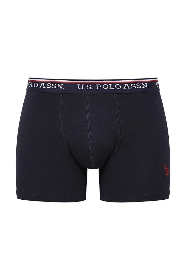 U.S. Polo Assn. - Erkek Modal Baskılı - Lacivert 2 li Boxer Z.8.E.0.T.4A8G.R.P.6 - 2