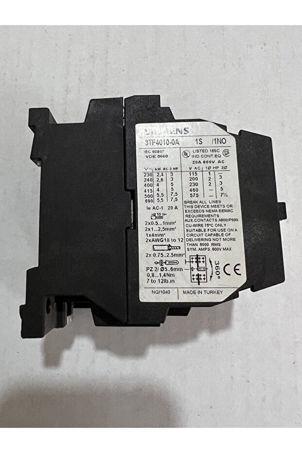 3tf4010 Kontaktör - 3