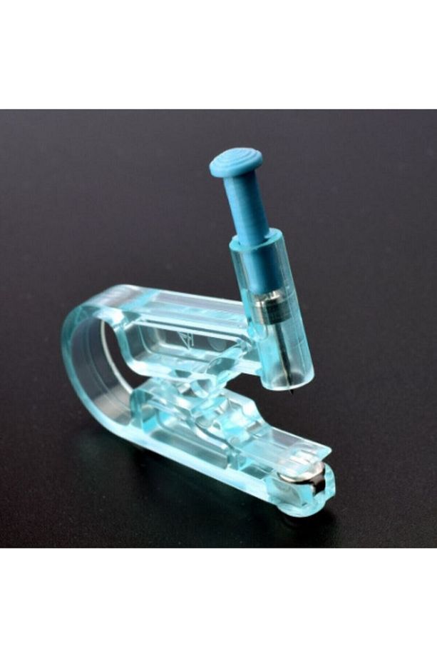 Kulak Delici Küpe Tek Kullanımlık Piercing - 1