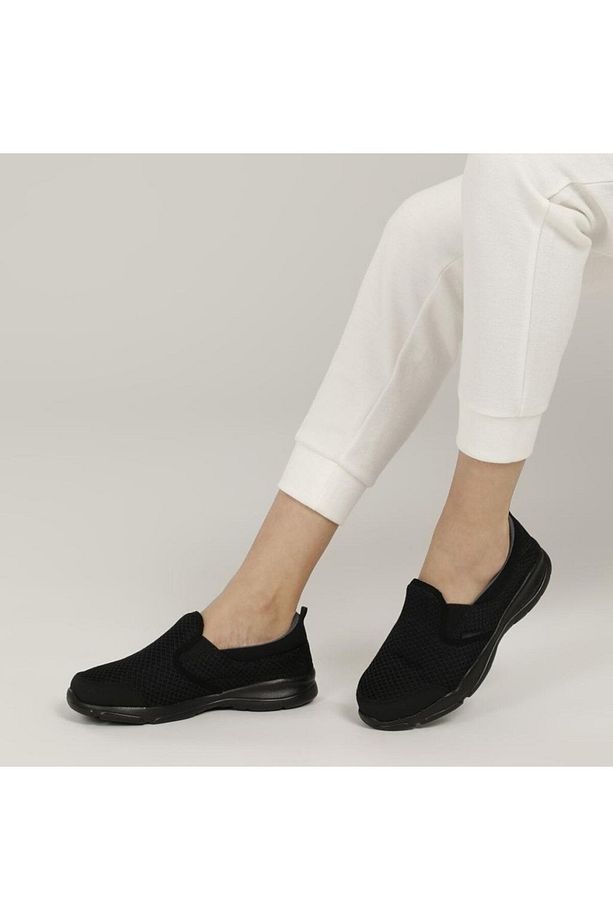Lıponıs Wmn 1fx Memory Foam Kadın Spor Ayakkabı Siyah-siyah - 4
