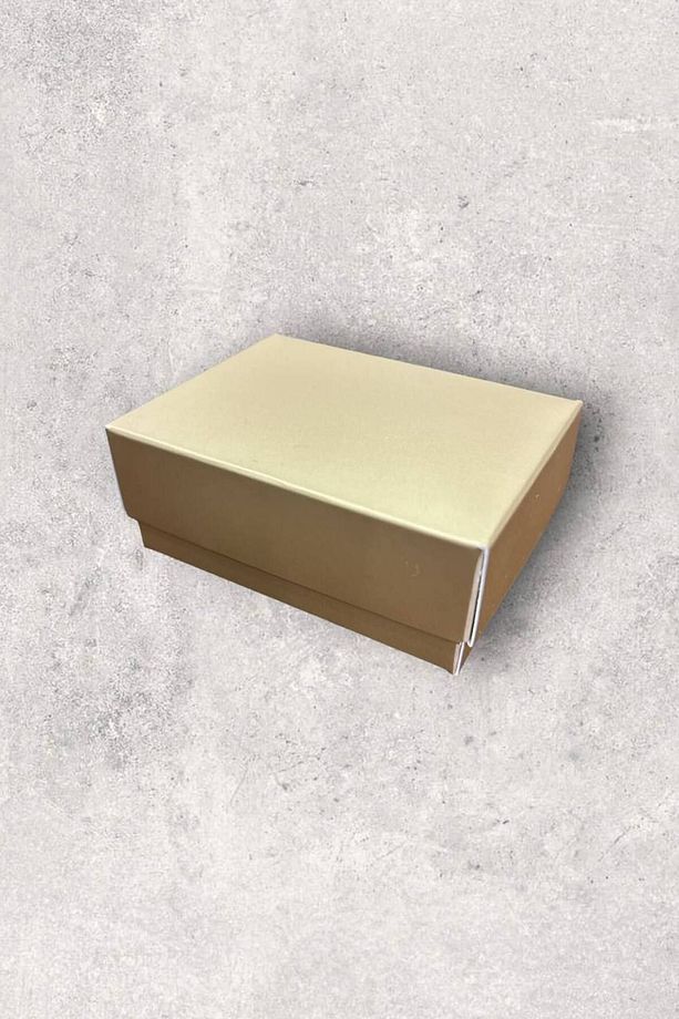 Gold/altın Lüks Takı Kutusu 8x6x3cm 25 Adet Süngeri Ile Birlikte Demonte Sevk Edilir - 4
