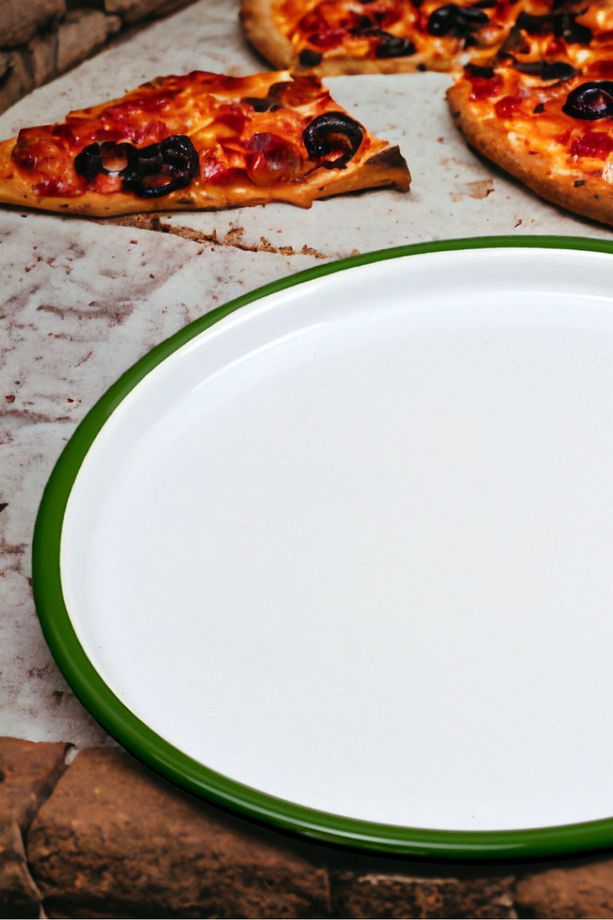 30 No Servis Tabağı Tepsisi Kahvaltı Tabağı Supla Pasta Tabağı Servis Tabağı 30cm - 5