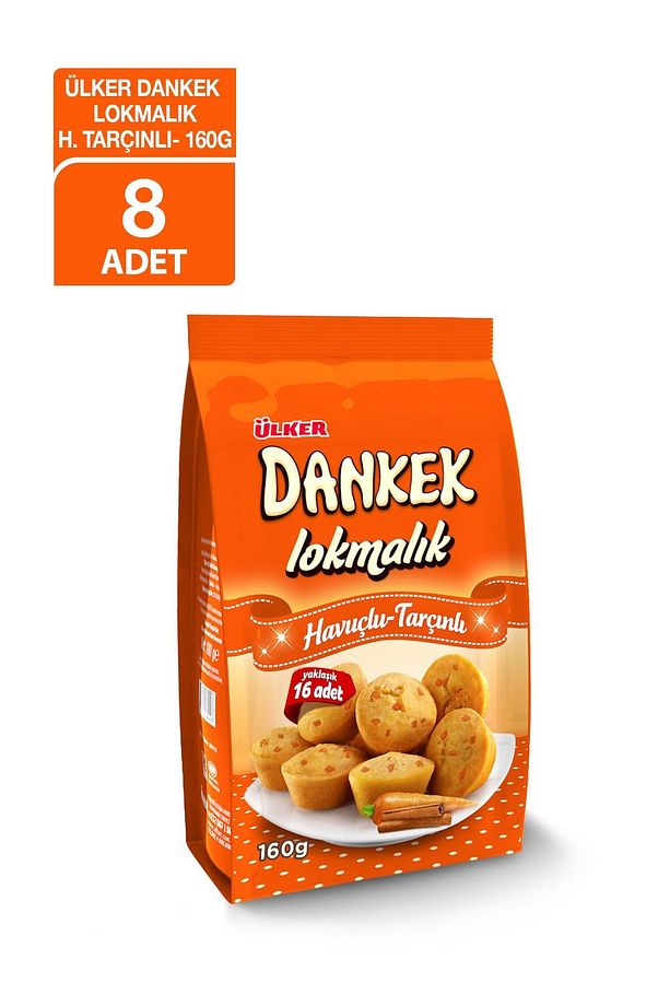 Dankek Lokmalık Havuçlu Tarçınlı 160 Gr X 8 Adet - 1