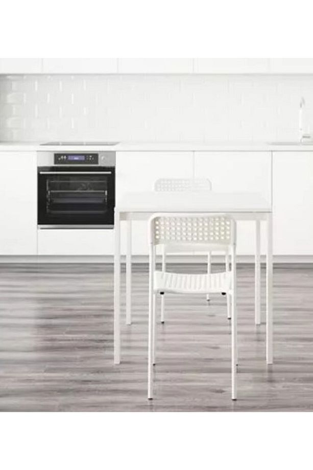 Melltorp/adde Yemek Masası Ve Sandalye Seti, Beyaz - 3