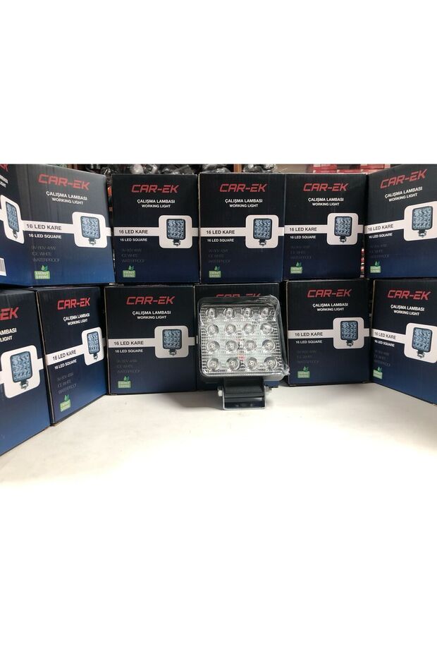 مصباح عمل 16 LED 12~24 فولت