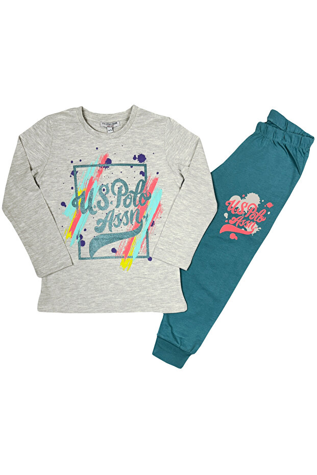 Us Polo Assn. Girl's Double Suit - Us 2958