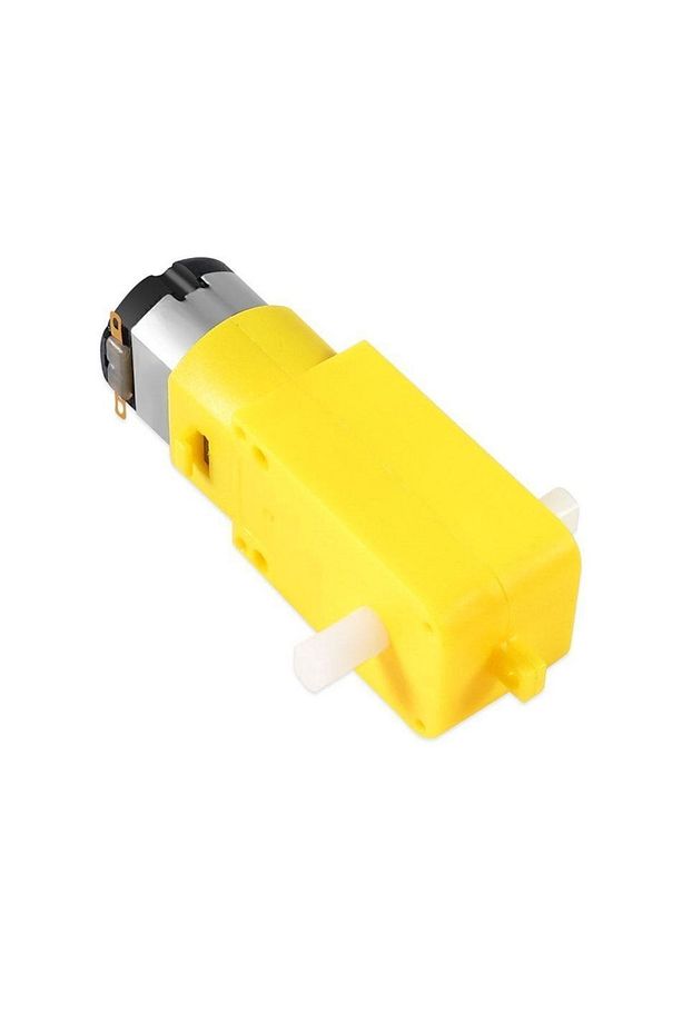 5 Adet Plastik Redüktörlü Motor - Dc 6 V / 200 Rpm / Dc Motor / Sarı Motor - 7