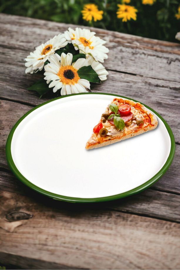 30 No Servis Tabağı Tepsisi Kahvaltı Tabağı Supla Pasta Tabağı Servis Tabağı 30cm - 4