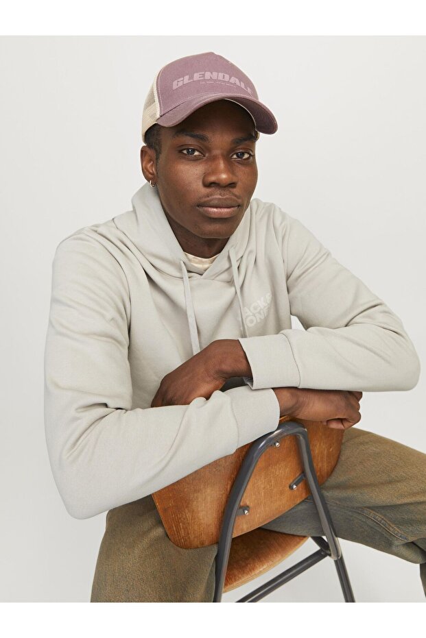 Kapuzenpullover Logolu Kapşonlu - 7