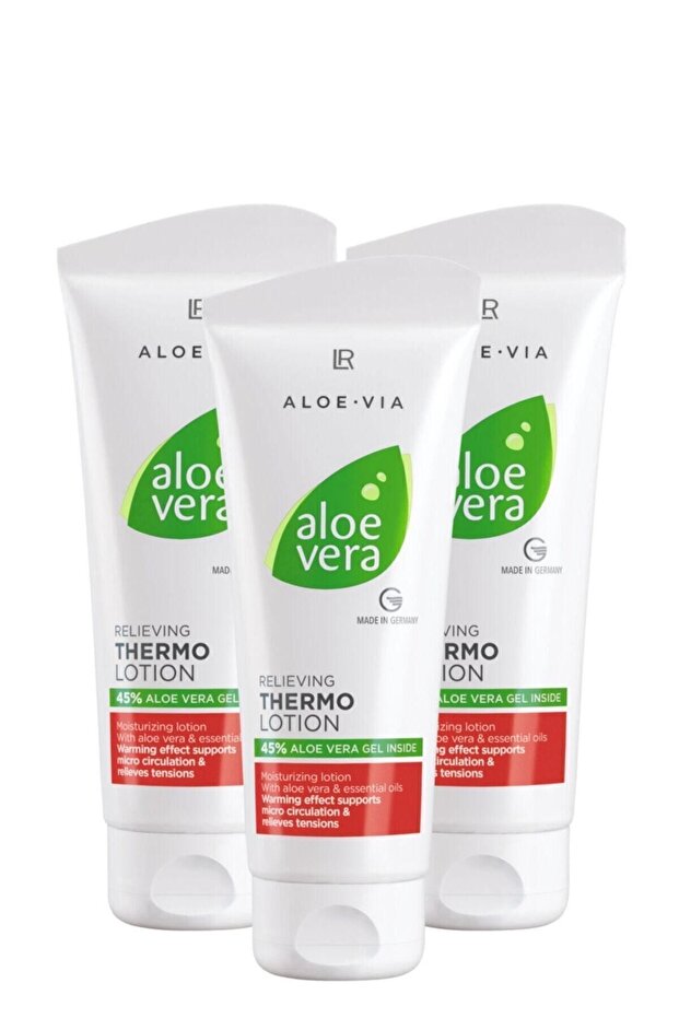 Aloe Vera Thermo Lotion 100 ml 3 Pieces