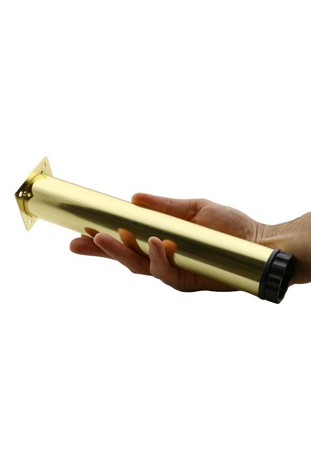 Ayarlanabilir Mobilya Kanepe Baza Koltuk Metal Destek Yükseltici Gold Ayağı Ayakları 25 cm 8 Adet - 4