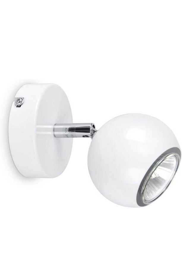 Mylights Beyaz Spot Tekli Küre Duvar Aplik Gece Lambası Okuma Lambası Panasonıc Ampullu Led Aplik - 1