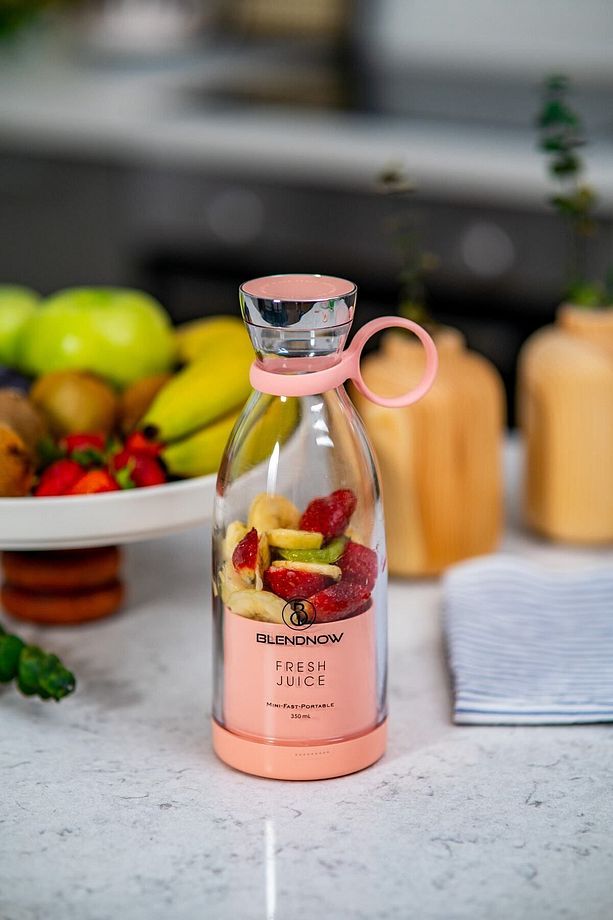 Taşınabilir Şarjlı Smoothie Blender, Blender (350ML) - 6